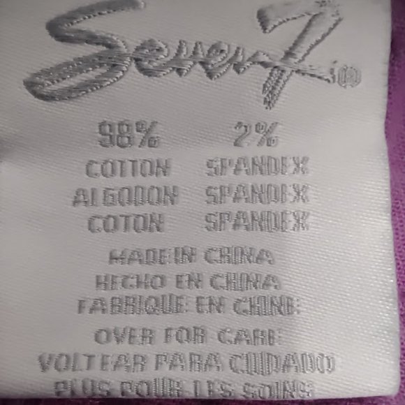 SEVEN7 PASTEL PURPLE SKINNY JEANS WOMEN'S SIZE 6 - Picture 8 of 9